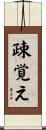 疎覚え Scroll