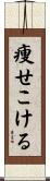 痩せこける Scroll