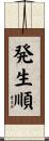 発生順 Scroll