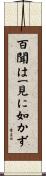 Seeing is Believing Scroll