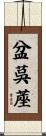 盆茣蓙 Scroll