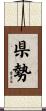 県勢 Scroll