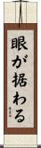 眼が据わる Scroll