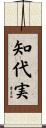 知代実 Scroll