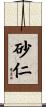 砂仁 Scroll