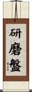 研磨盤 Scroll