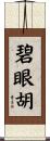 碧眼胡 Scroll