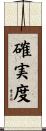 確実度 Scroll