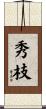 秀枝 Scroll