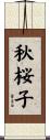 秋桜子 Scroll