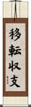 移転収支 Scroll