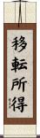 移転所得 Scroll
