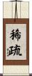 稀疏 Scroll