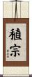 稙宗 Scroll