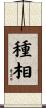 種相 Scroll