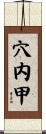 穴内甲 Scroll