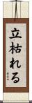 立枯れる Scroll
