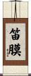笛膜 Scroll