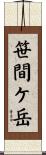 笹間ケ岳 Scroll