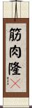 筋肉隆々 Scroll