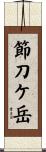 節刀ケ岳 Scroll