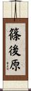 篠後原 Scroll