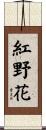 紅野花 Scroll