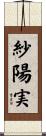 紗陽実 Scroll