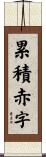 累積赤字 Scroll
