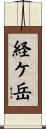 経ケ岳 Scroll