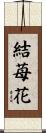 結苺花 Scroll
