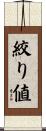 絞り値 Scroll