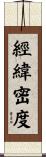 經緯密度 Scroll