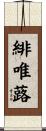 緋唯蕗 Scroll