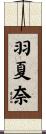 羽夏奈 Scroll