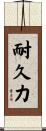Stamina / Endurance Scroll