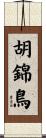 胡錦鳥 Scroll