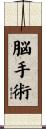 脳手術 Scroll