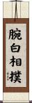 腕白相撲 Scroll