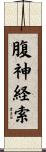 腹神経索 Scroll