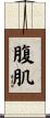 腹肌 Scroll
