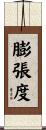 膨張度 Scroll