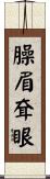 臊眉耷眼 Scroll