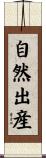 自然出産 Scroll