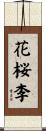 花桜李 Scroll