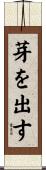 芽を出す Scroll