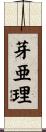芽亜理 Scroll