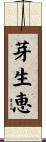芽生恵 Scroll