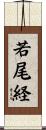 若尾経 Scroll