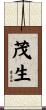 茂生 Scroll